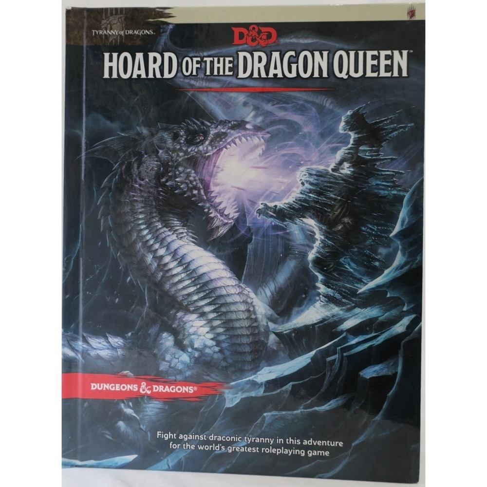Dungeons & Dragons Hoard of the Dragon Queen 5th Edition D&D Adventure Book 5e